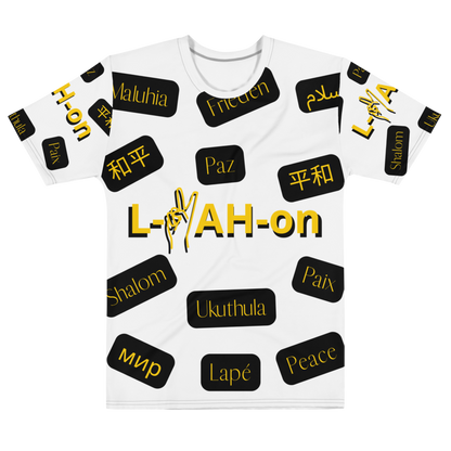 L-YAH-on & Peace Multi Languages T-Shirt