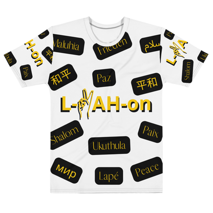 T-shirt multi-langues L-YAH-on & Peace