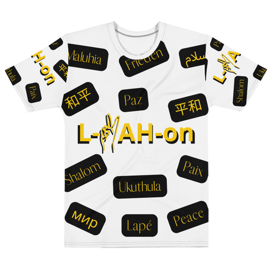 T-shirt multi-langues L-YAH-on & Peace