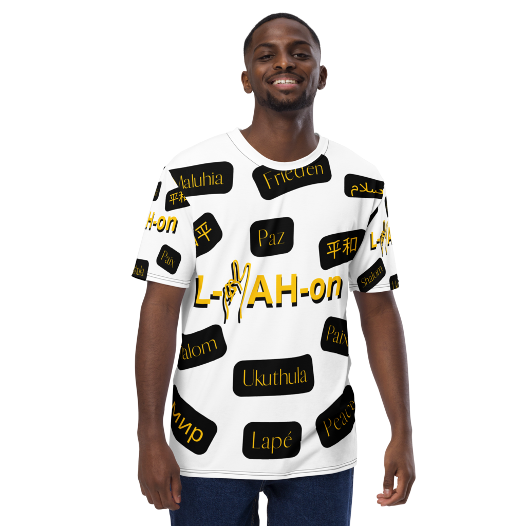 T-shirt multi-langues L-YAH-on & Peace