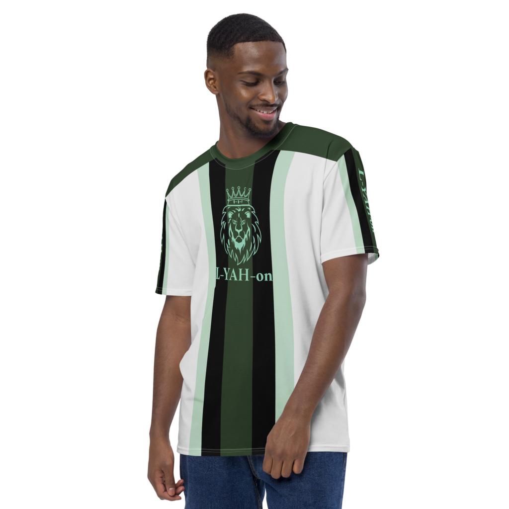 L-YAH-on Camiseta Rayas Verdes