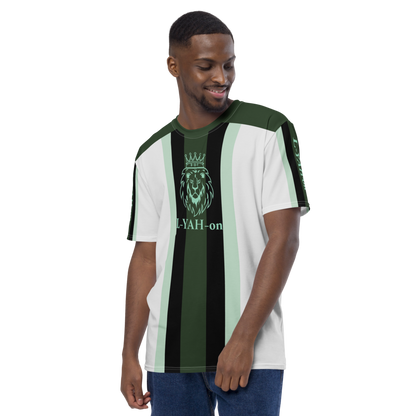L-YAH-on Camiseta Rayas Verdes