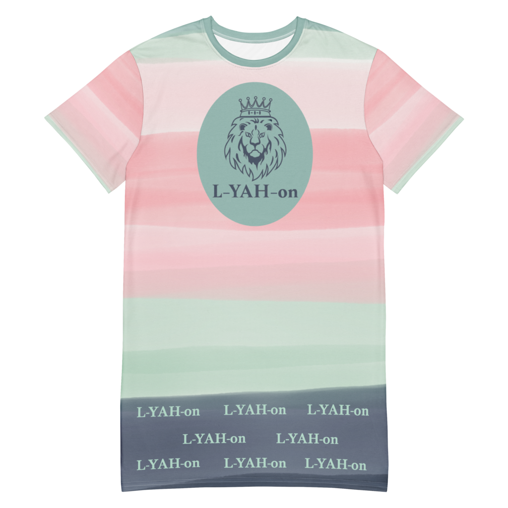L-YAH-on Tricolor T-Shirt Dress