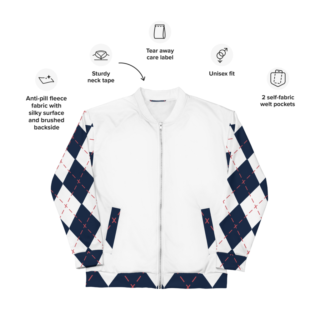Bomber L-YAH-on Argyle