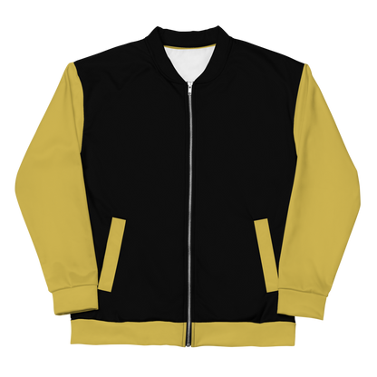 L-YAH-on Chaqueta bomber negra/dorada