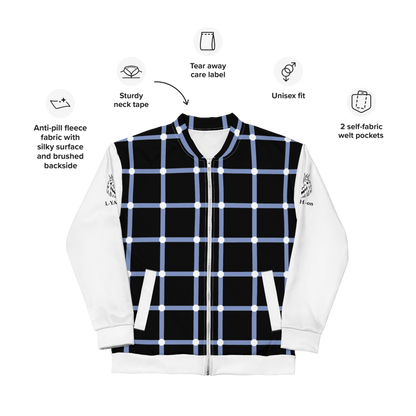 Chaqueta Bomber Geométrica L-YAH-on
