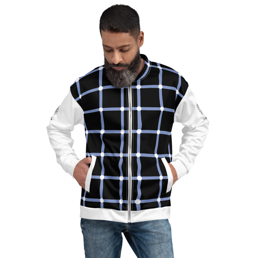 Chaqueta Bomber Geométrica L-YAH-on