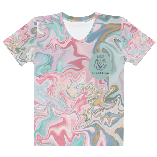 Camiseta L-YAH-on Mezcla de colores