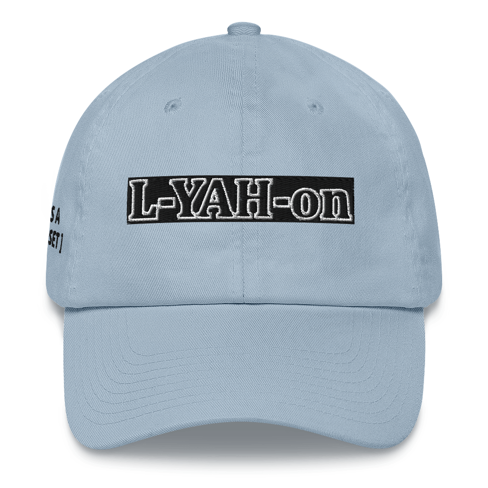 Chapeau de papa de couleur classique encadré L-YAH-on
