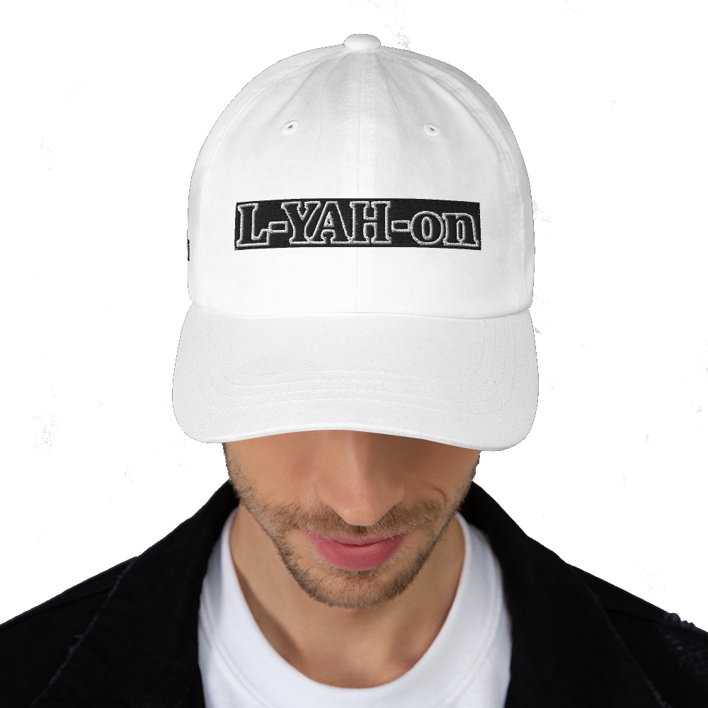 Chapeau de papa de couleur classique encadré L-YAH-on