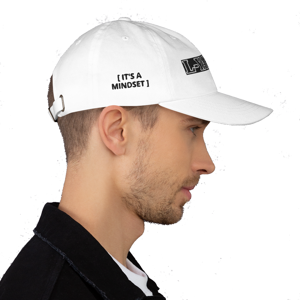 Chapeau de papa de couleur classique encadré L-YAH-on