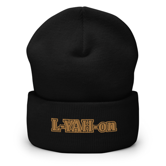 L-YAH-on Cuffed Beanie