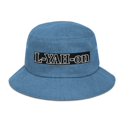 L-YAH-on Sombrero de pescador de mezclilla