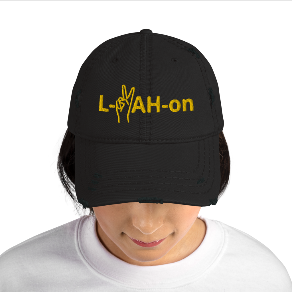 Chapeau de papa en détresse L-YAH-on &amp; Peace