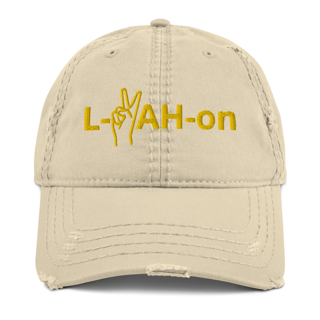 Chapeau de papa en détresse L-YAH-on &amp; Peace
