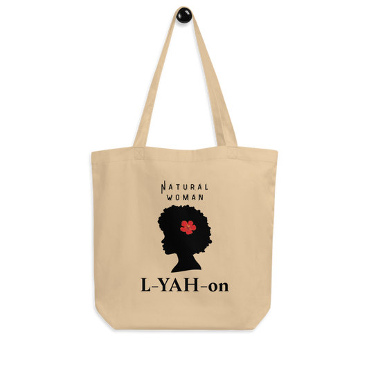 L-YAH-on Sac fourre-tout écologique pour femme naturel #1