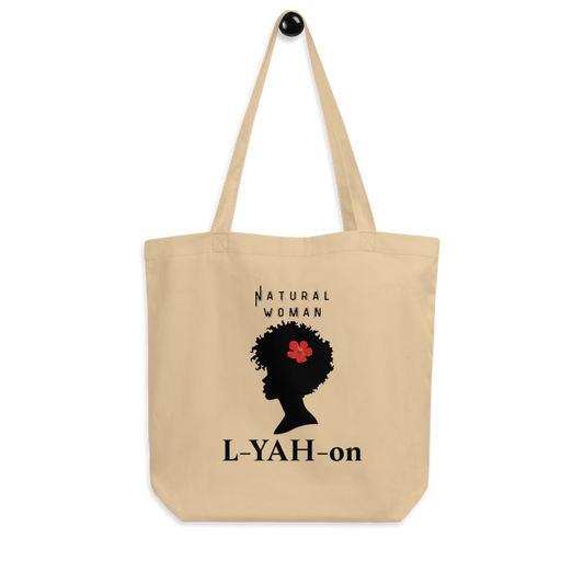 L-YAH-on Eco-Friendly Natural Woman Tote Bag #2