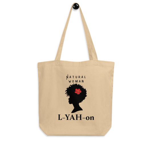 L-YAH-on Sac fourre-tout écologique pour femme naturel #2