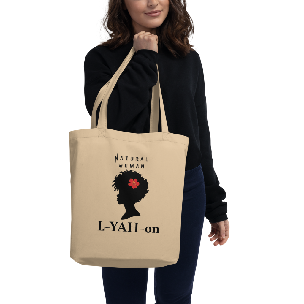 L-YAH-on Eco-Friendly Natural Woman Tote Bag #2