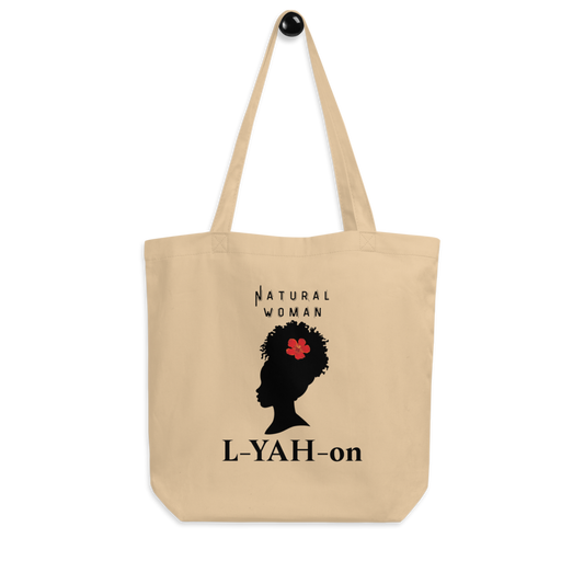 L-YAH-on Sac fourre-tout écologique pour femme naturel #3