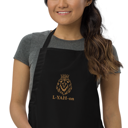L-YAH-on Embroidered Apron