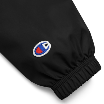 L-YAH-on Chaqueta empacable Champion bordada