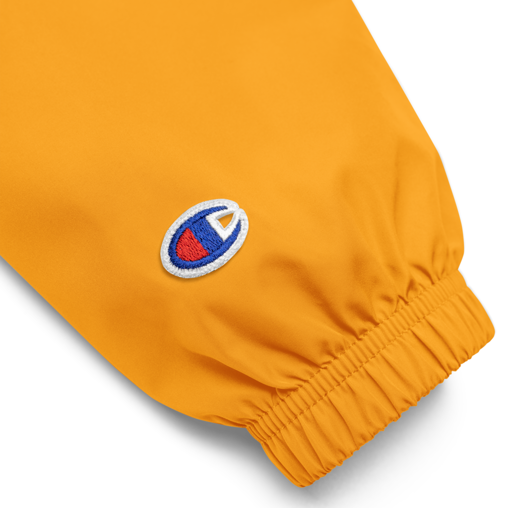 L-YAH-on Embroidered Champion Packable Jacket