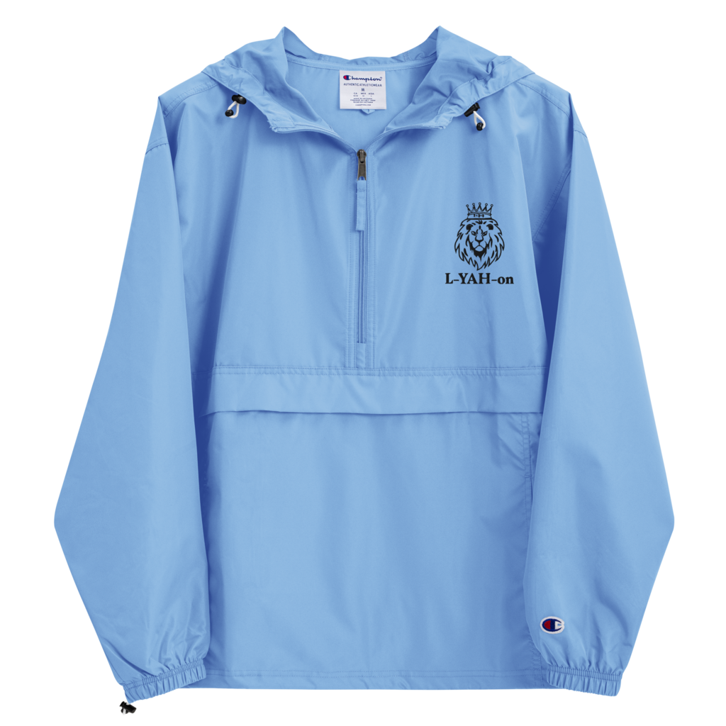 L-YAH-on Embroidered Champion Packable Jacket