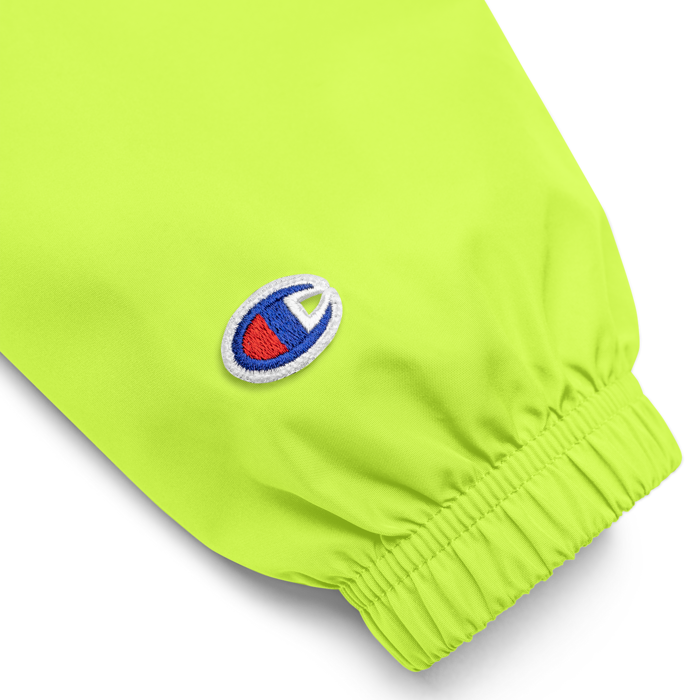 L-YAH-on Embroidered Champion Packable Jacket
