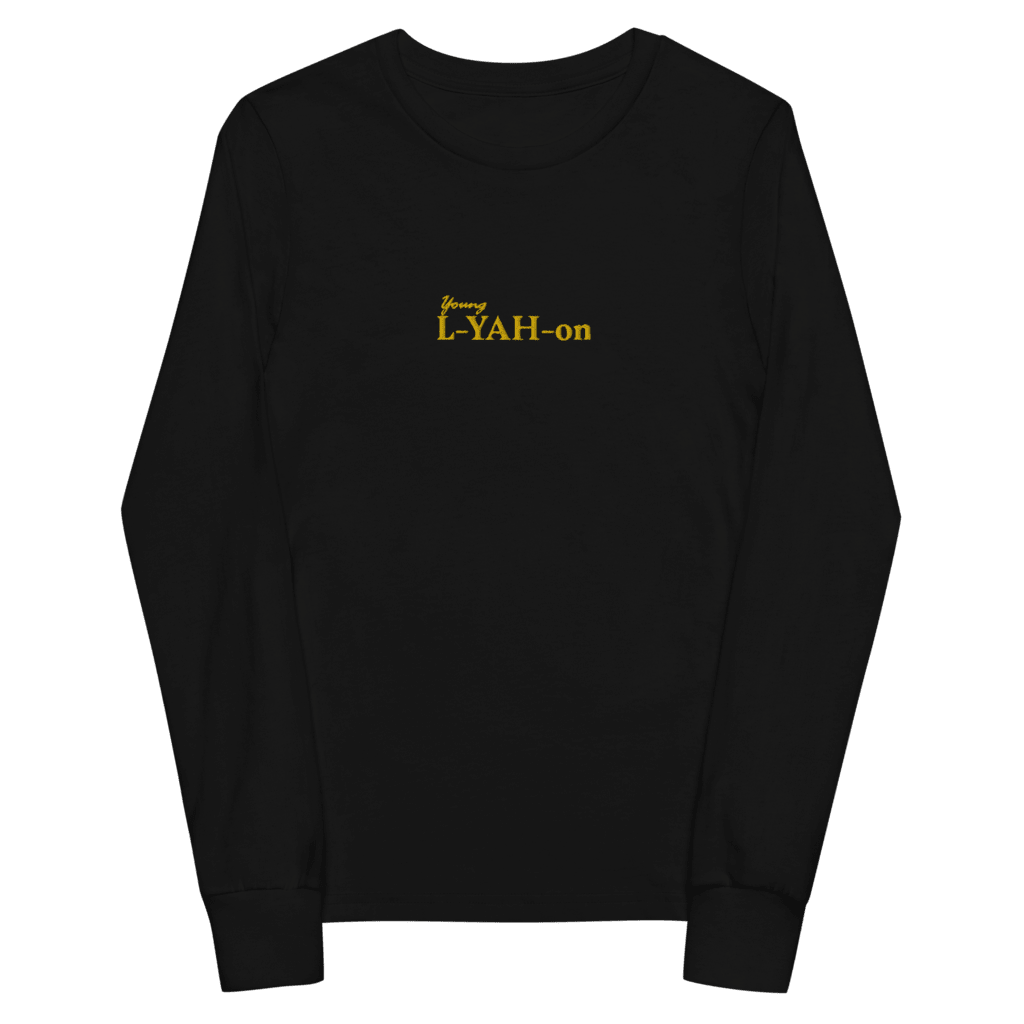 youth long sleeve tee - purpose and identity clothing