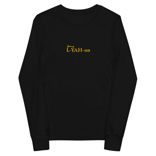 youth long sleeve tee - purpose and identity clothing