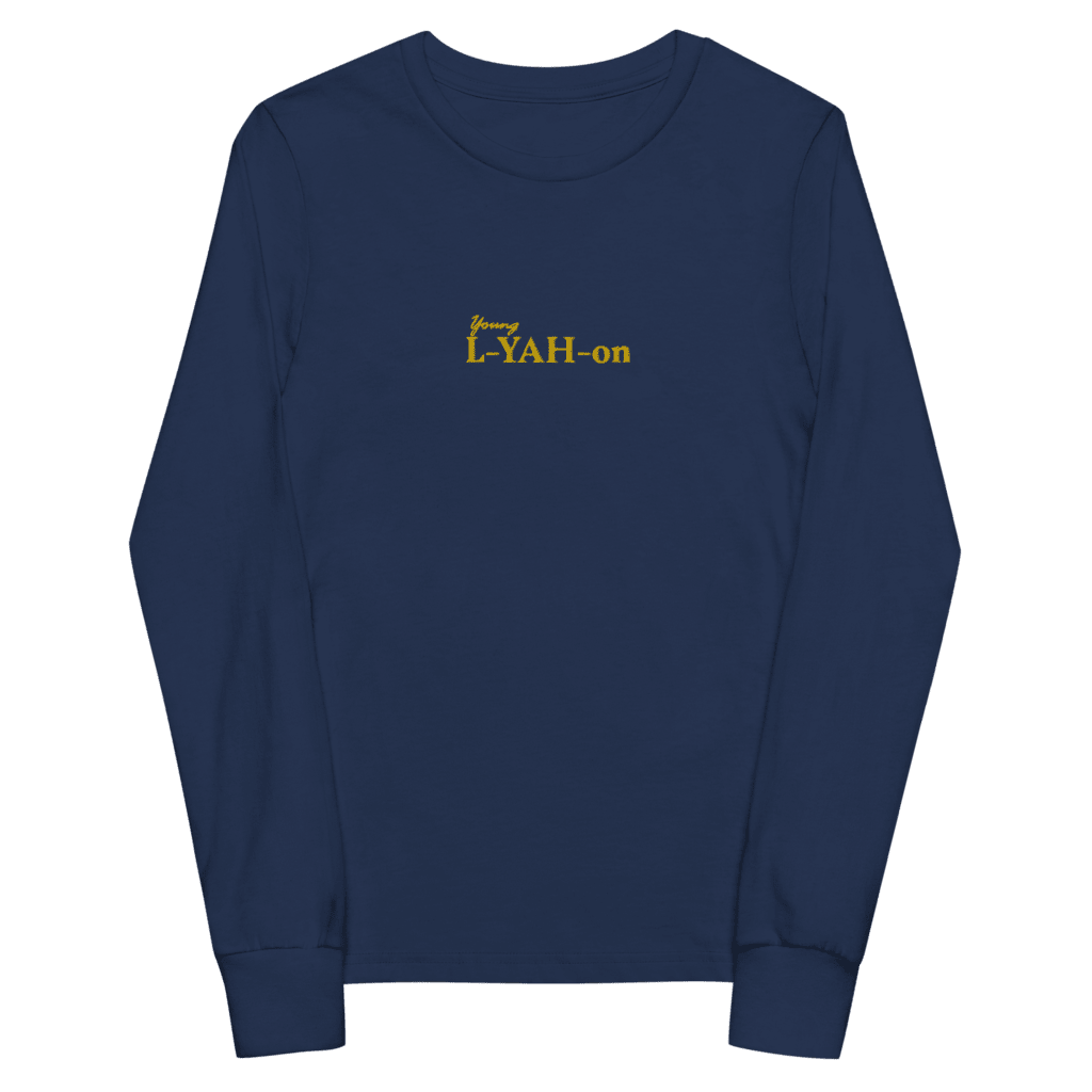 youth long sleeve tee - purpose and identity clothing