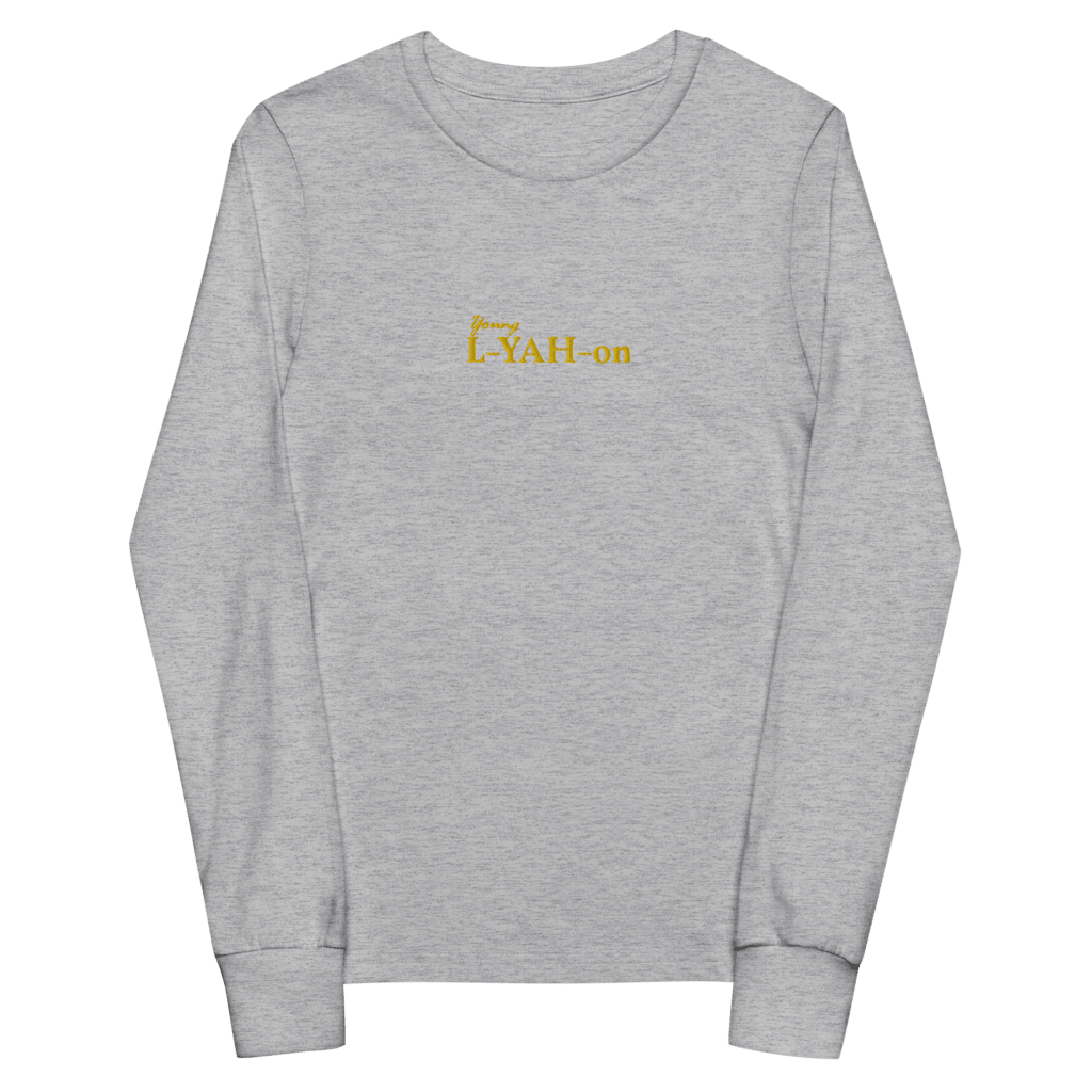 youth long sleeve tee - purpose and identity clothing