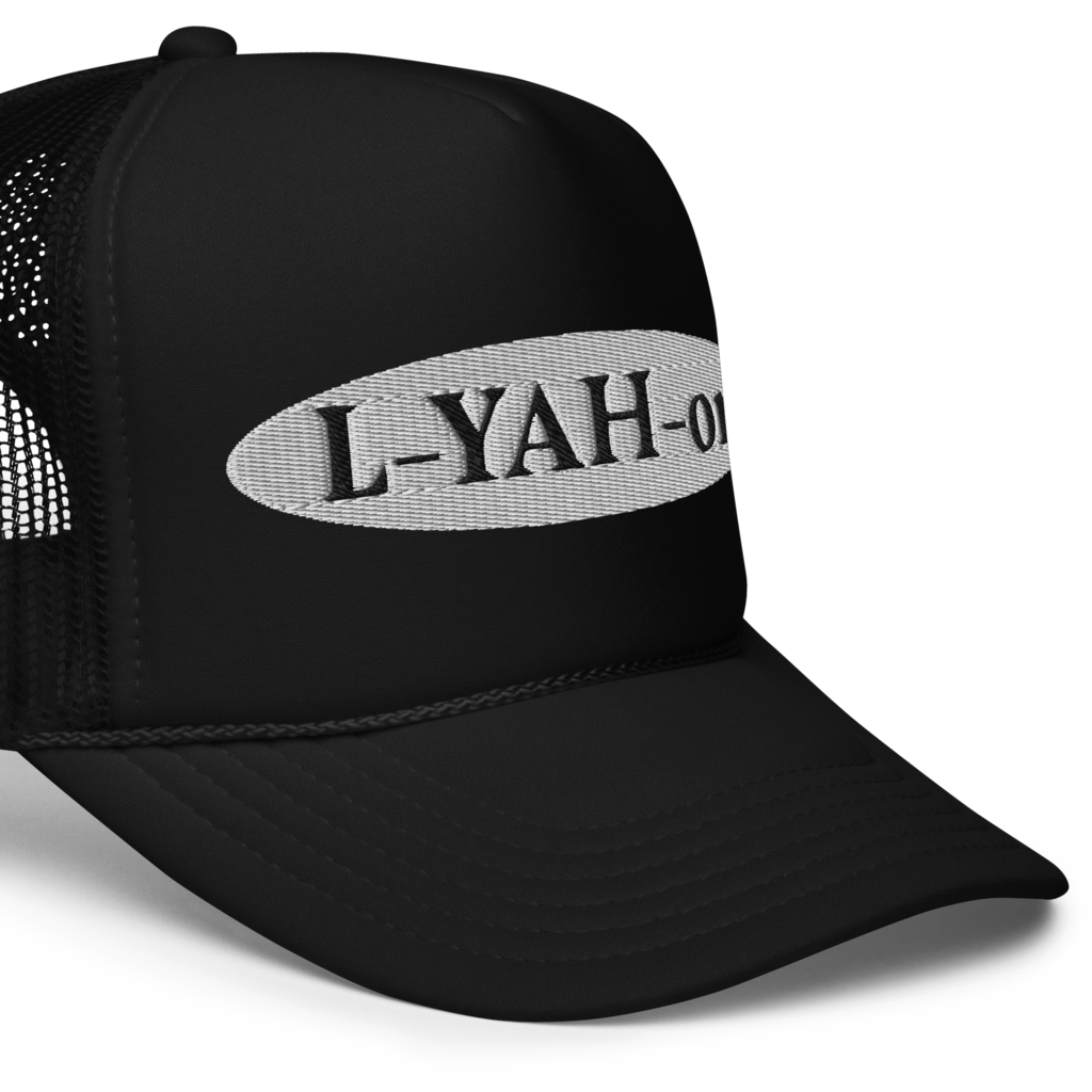 Casquette trucker en mousse L-YAH-on Autumn 2022