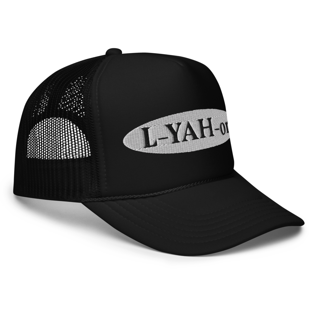 Casquette trucker en mousse L-YAH-on Autumn 2022