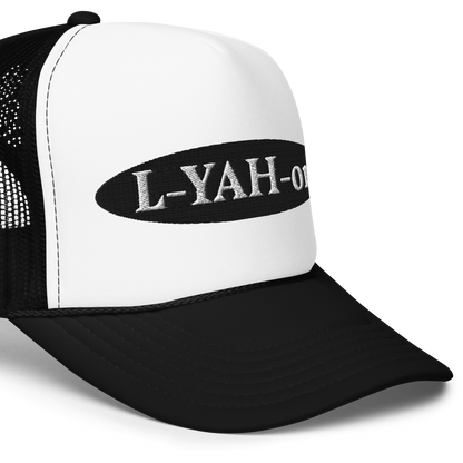 Casquette trucker en mousse L-YAH-on Autumn 2022