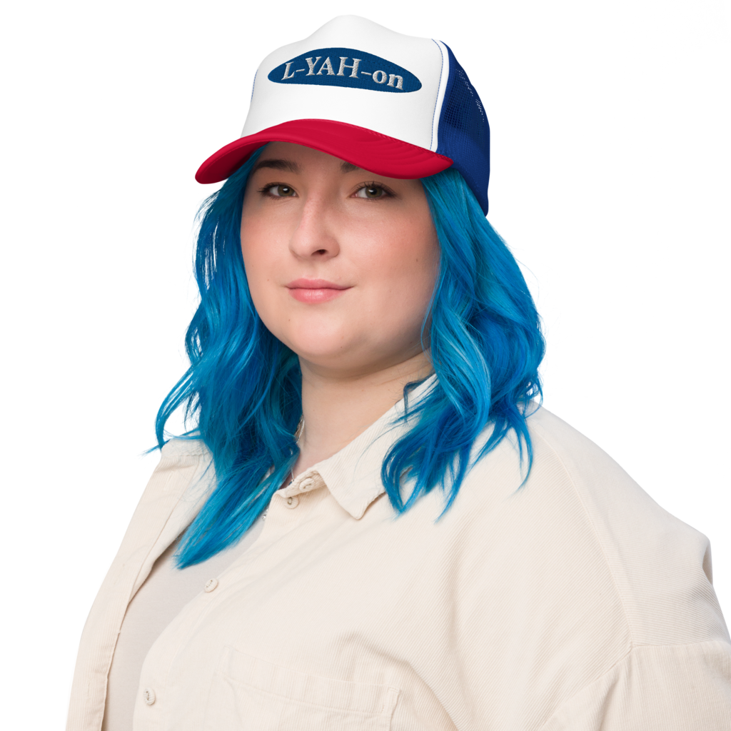 Casquette trucker en mousse L-YAH-on Autumn 2022