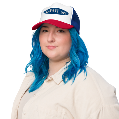 Casquette trucker en mousse L-YAH-on Autumn 2022