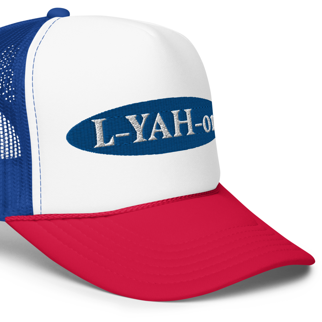 Casquette trucker en mousse L-YAH-on Autumn 2022