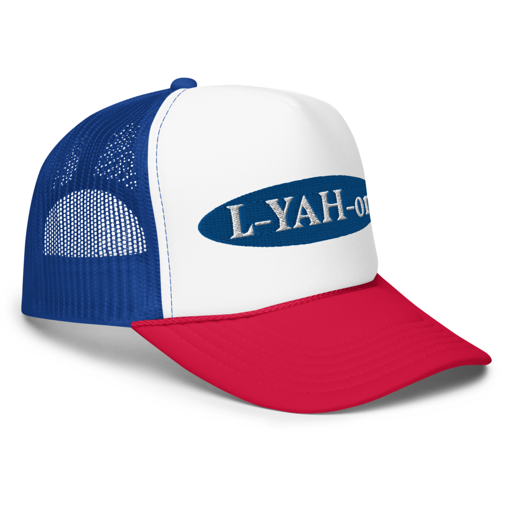 Casquette trucker en mousse L-YAH-on Autumn 2022