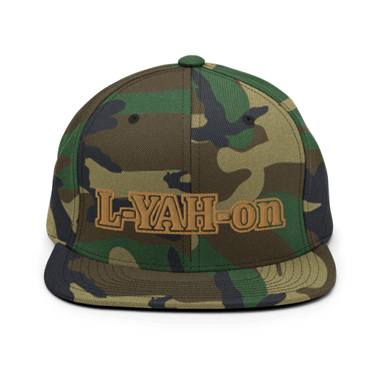 classic camouflage snapback hat - lifestyle - faith-based online store