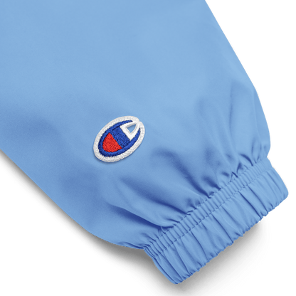 sleeve with C of Champion 