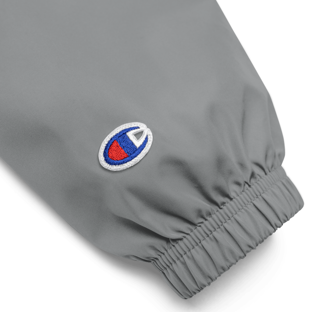 sleeve with C of Champion 