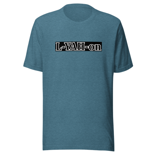 Framed identity faith-based t-shirt