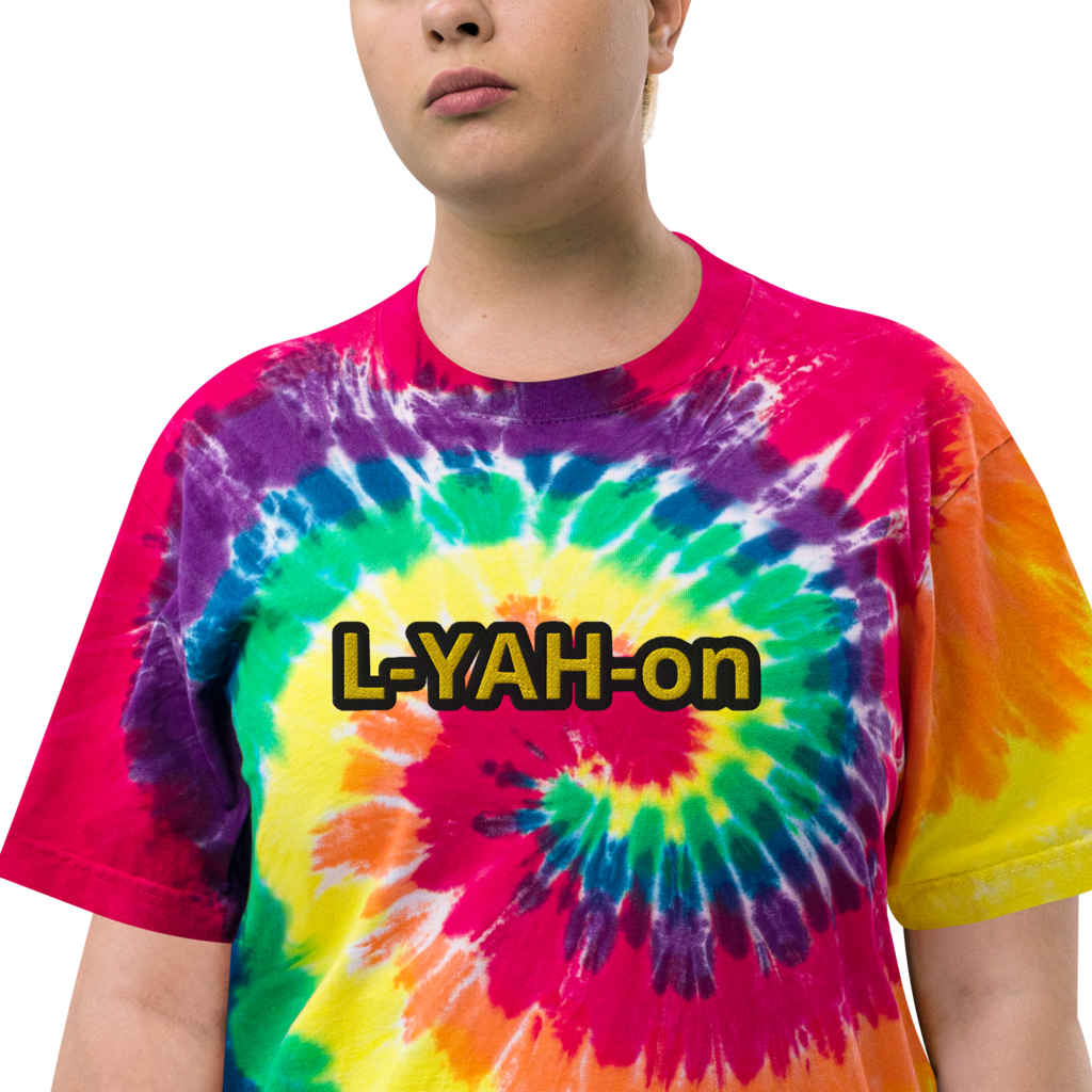 L-YAH-on Oversized Tie-Dye T-Shirt