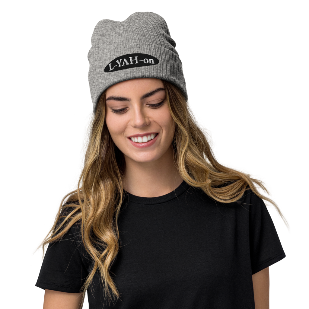 L-YAH-on Otoño 2022 Gorro de punto acanalado
