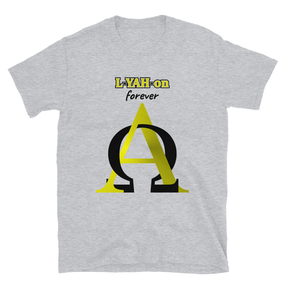 T-shirt L-YAH-on forever &amp; Alpha Omega