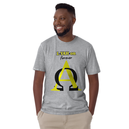 T-shirt L-YAH-on forever &amp; Alpha Omega