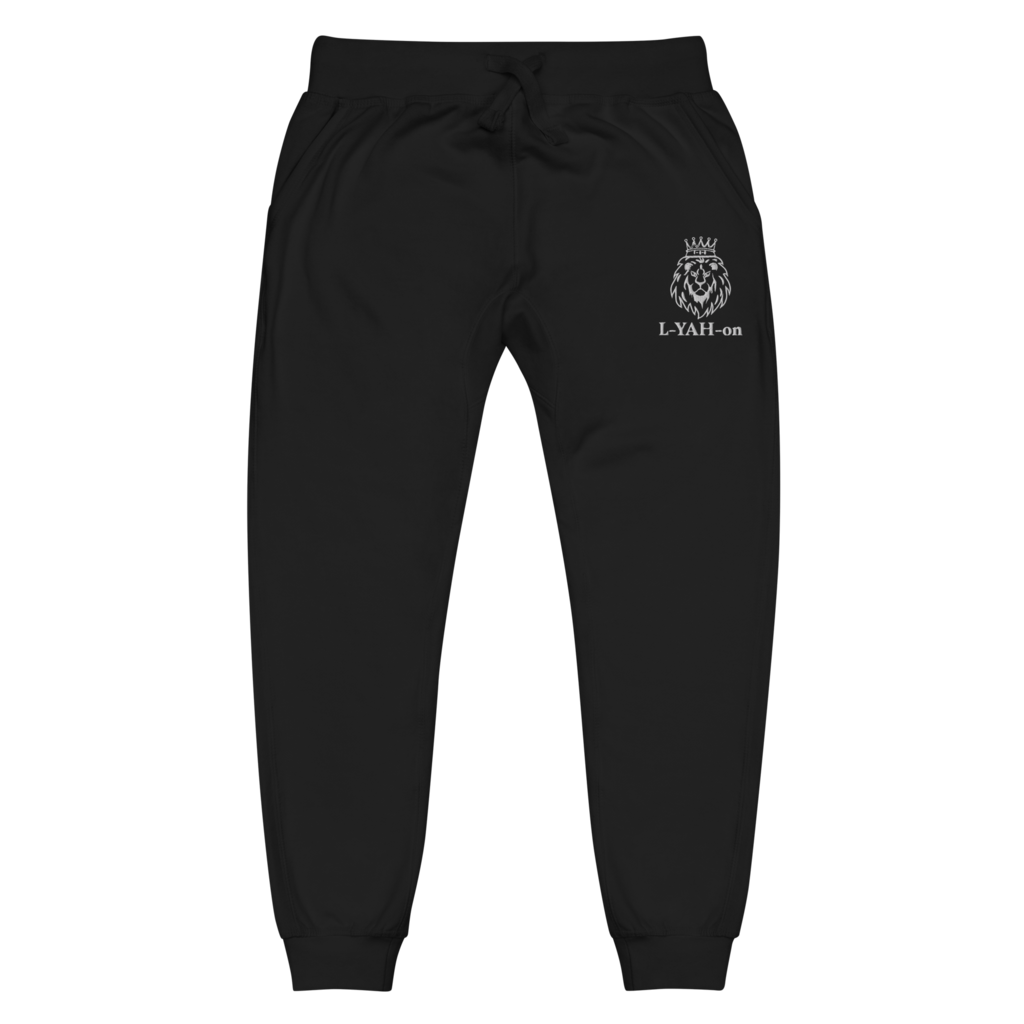 Pantalon de survêtement brodé classique L-YAH-on