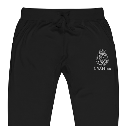Pantalon de survêtement brodé classique L-YAH-on